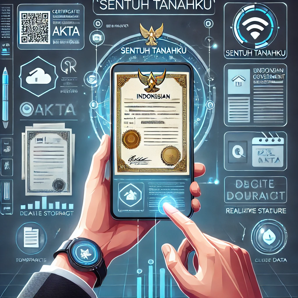 Pengelolaan Sertifikat & Akta Tanah dalam Genggaman: Sentuh Tanahku